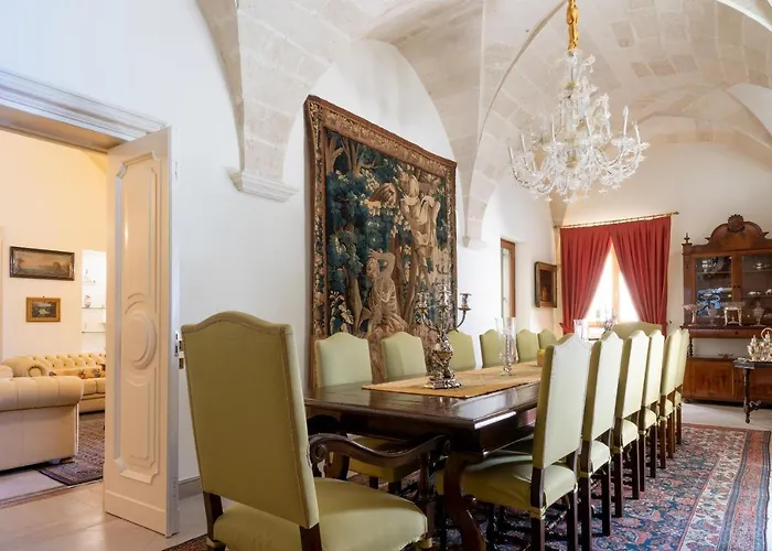 别墅 Palazzo P D'ajmo - Dimora Storica 莱切